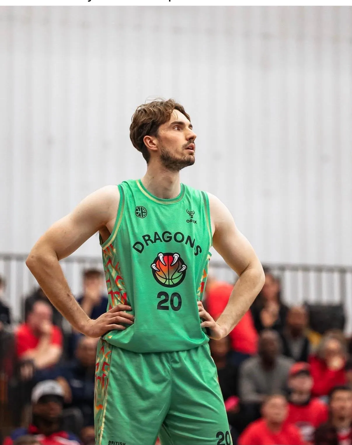 Ben Tew playing professionally for the Yorkshire Dragons