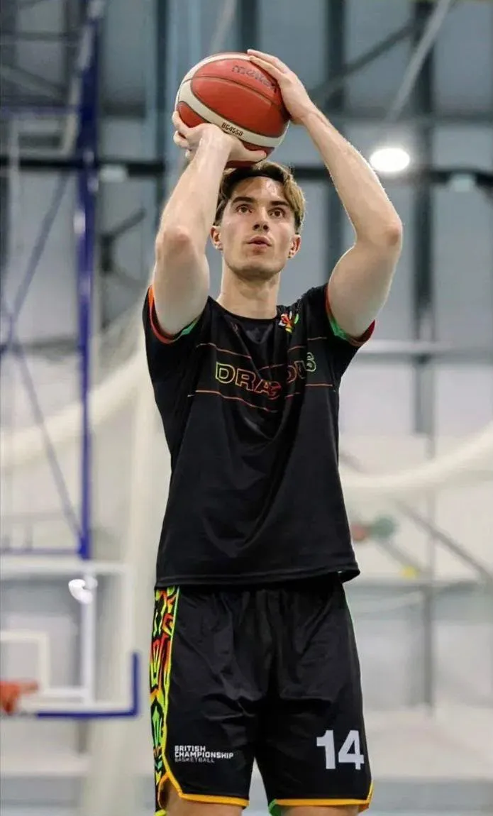 Ben Tew shooting in training